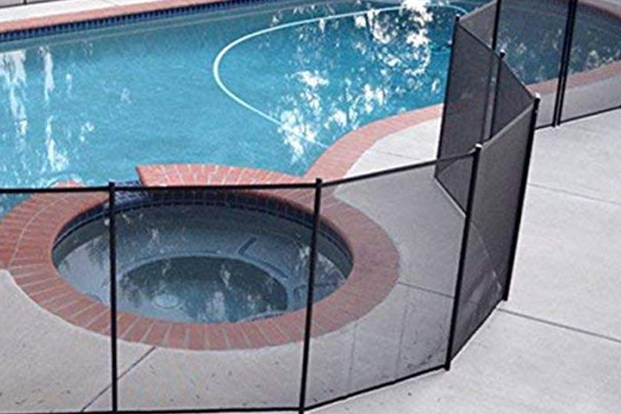 classic guard swimming pool safety mesh fence (photo)