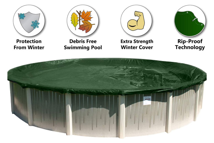 buffalo blizzard above ground pool cover (photo)